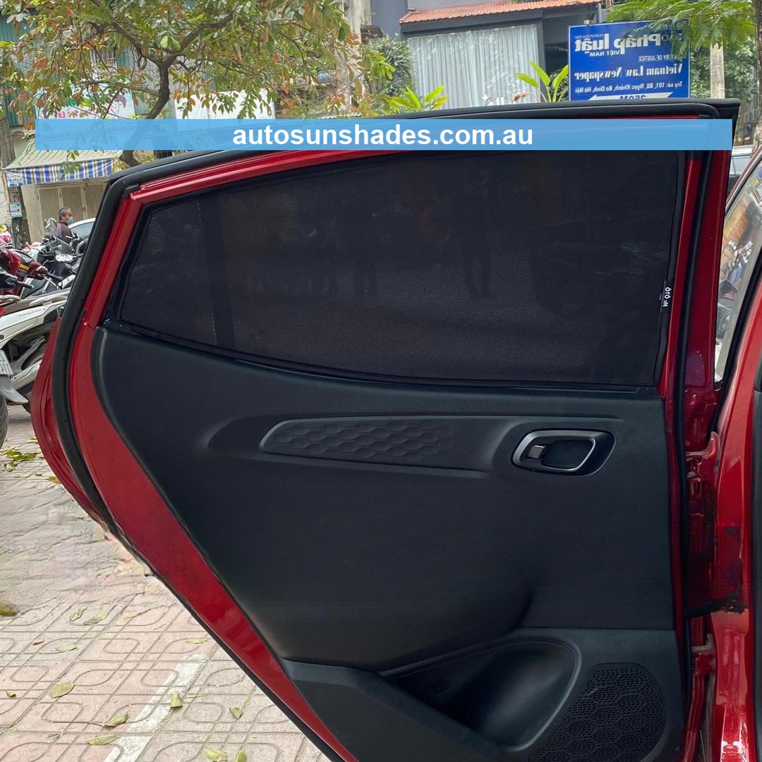 HYUNDAI I10 HATCHBACK 2021-2025 custom-fit car window sun shades — photo 8