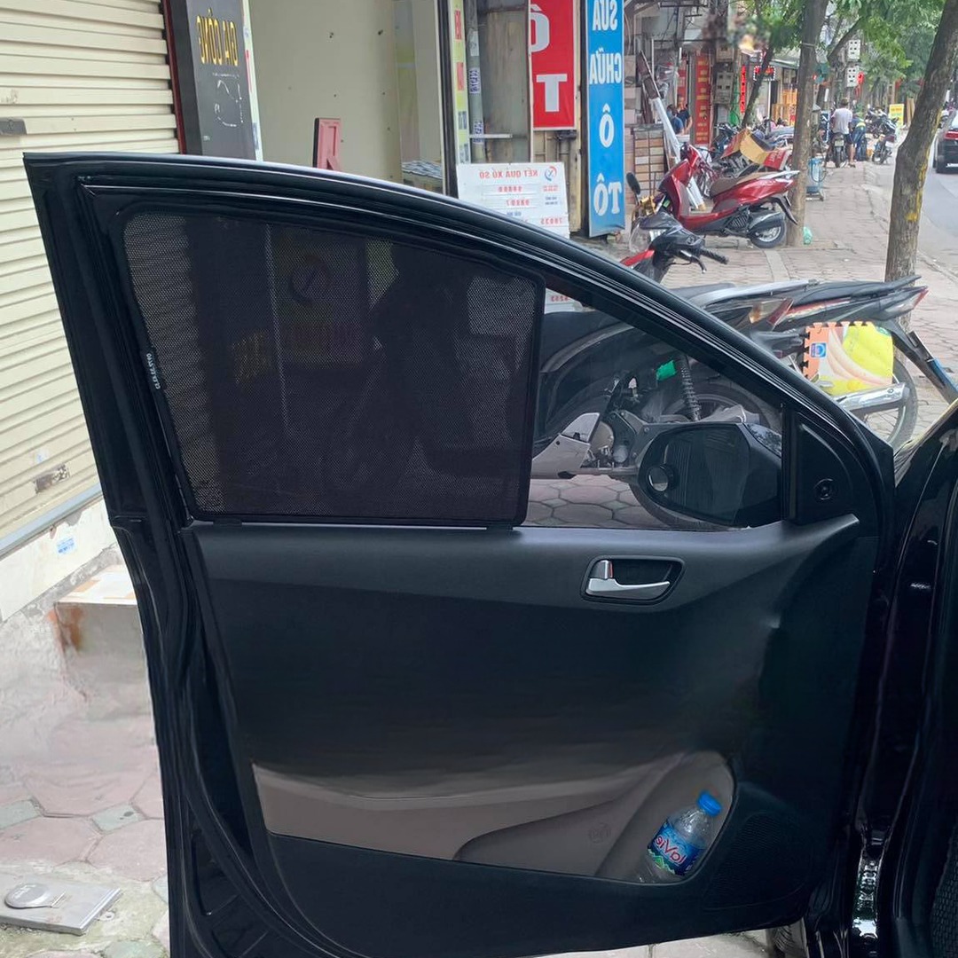 HYUNDAI I10 SEDAN 2014-2020 custom-fit car window sun shades — photo 6