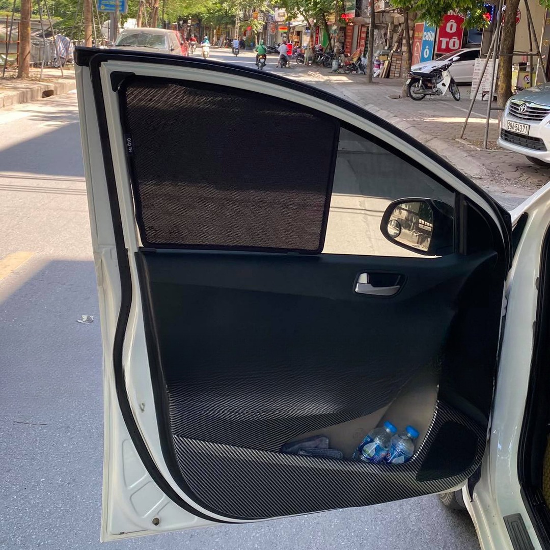 HYUNDAI I10 SEDAN 2014-2020 custom-fit car window sun shades — photo 9