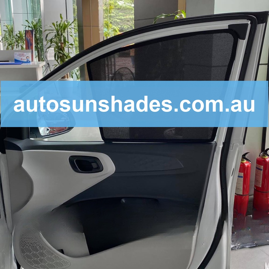 HYUNDAI I10 SEDAN 2021-2025 custom-fit car window sun shades — photo 3