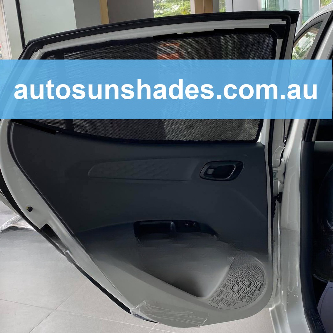 HYUNDAI I10 SEDAN 2021-2025 custom-fit car window sun shades — photo 5