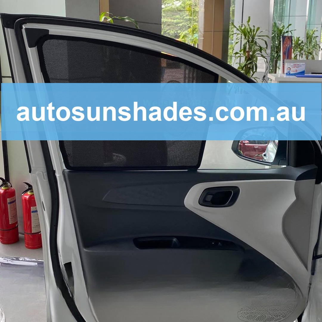 HYUNDAI I10 SEDAN 2021-2025 custom-fit car window sun shades — photo 6