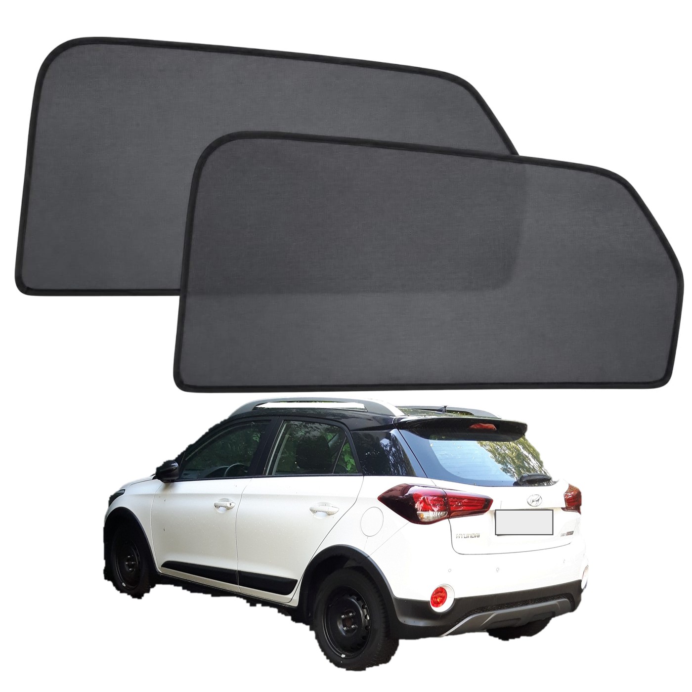 Sun shades for Hyundai i20 Active 2nd Gen Hatch 2015-2020