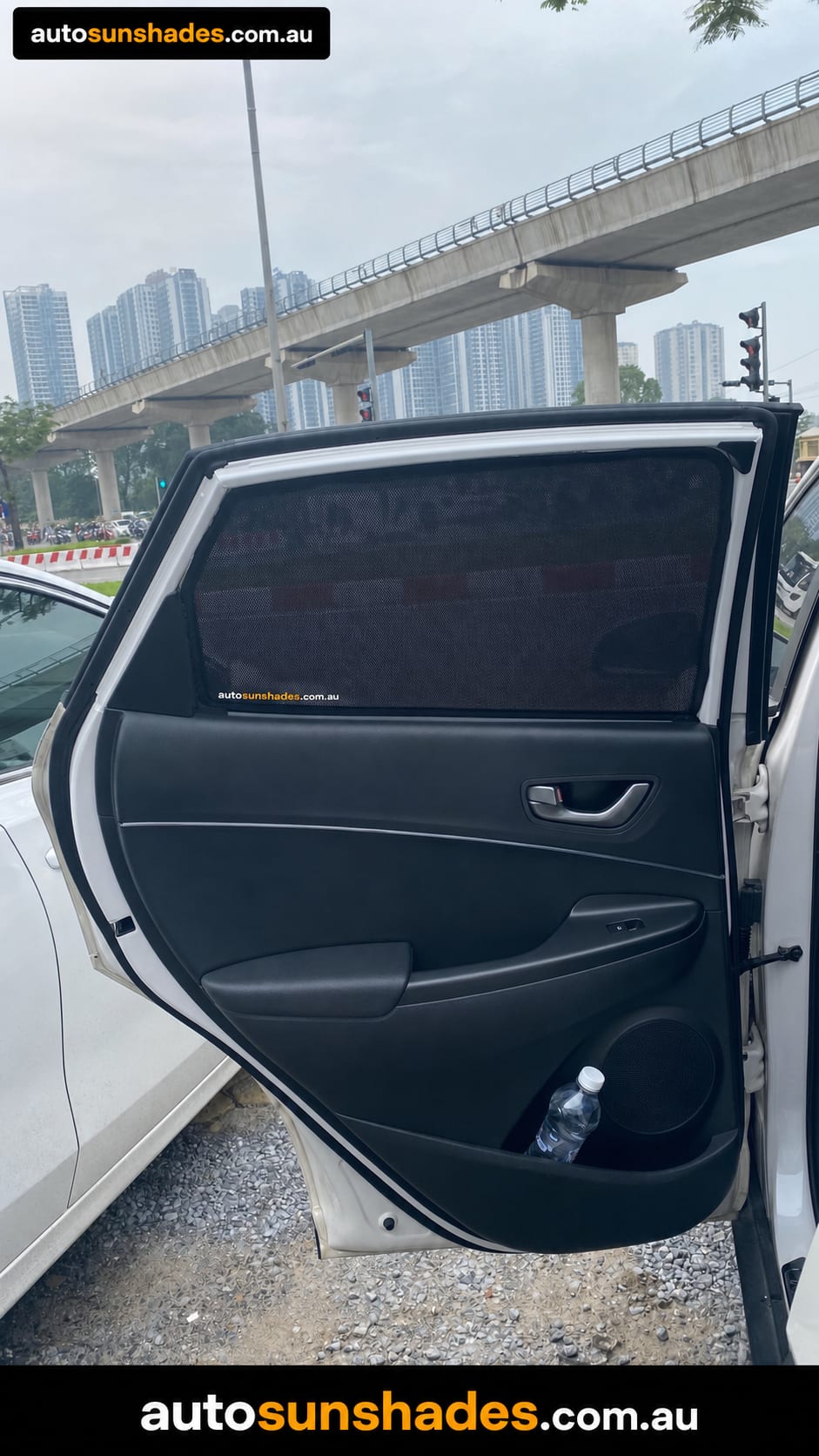 HYUNDAI KONA custom-fit car window sun shades — photo 5