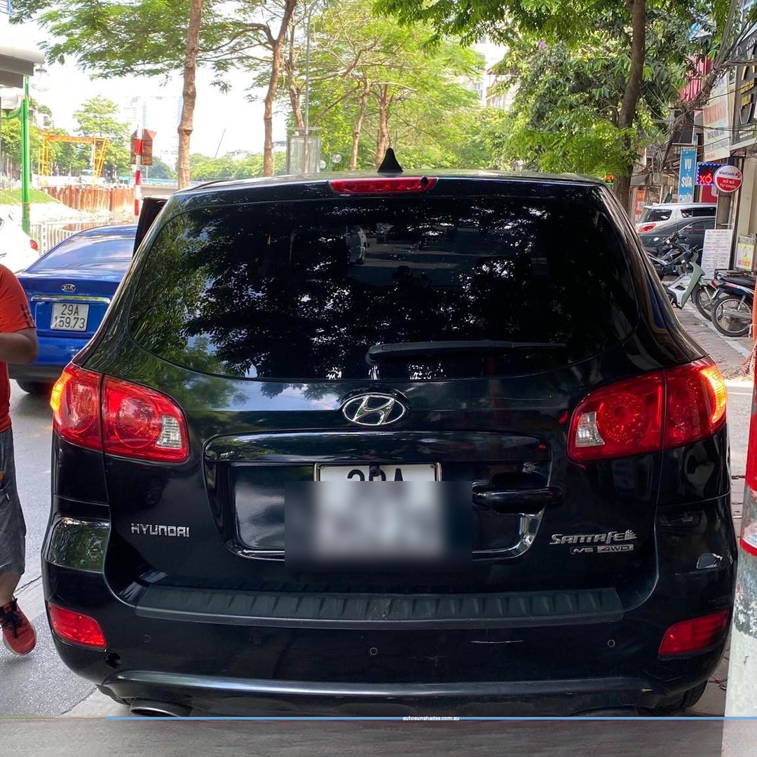 HYUNDAI SANTA FE 2007-2013 custom-fit car window sun shades — photo 4