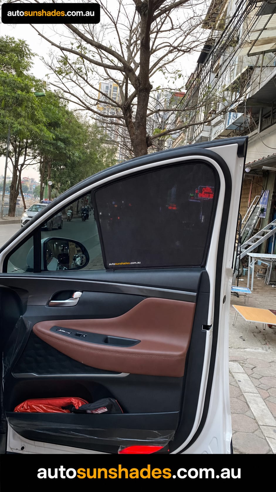 HYUNDAI SANTA FE 2019-2023 custom-fit car window sun shades — photo 6
