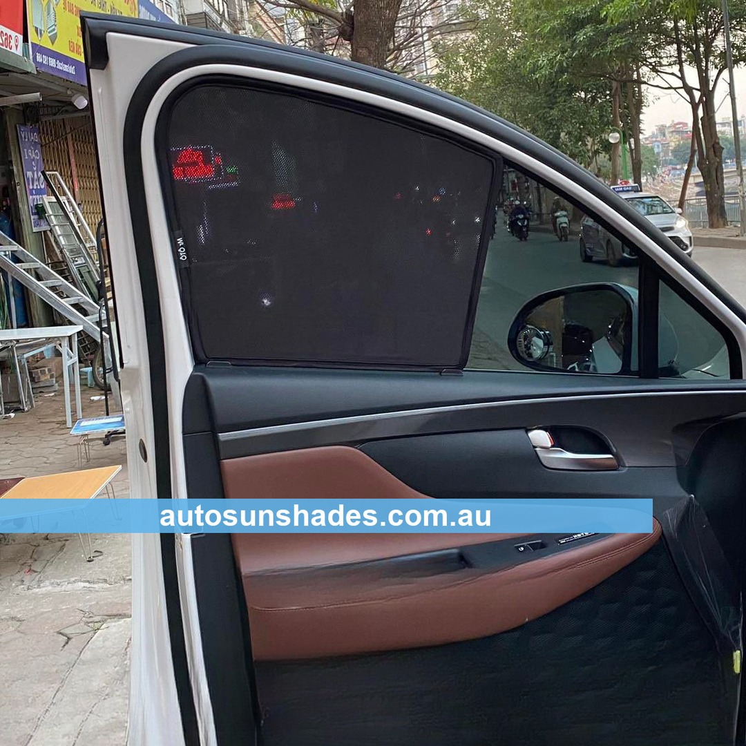 HYUNDAI SANTA FE 2019-2023 custom-fit car window sun shades — photo 15