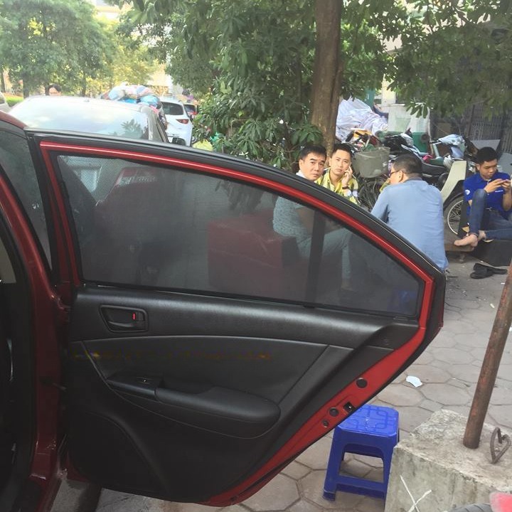 HYUNDAI SONATA 2005-2009 custom-fit car window sun shades — photo 5