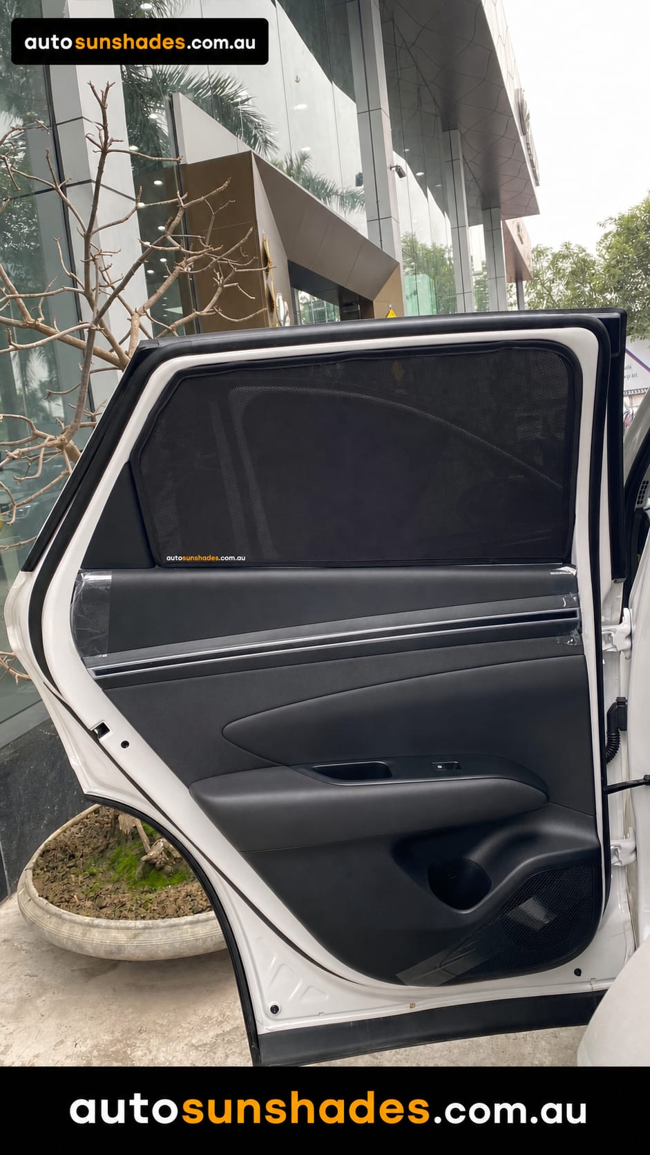 HYUNDAI TUCSON 2022-2025 custom-fit car window sun shades — photo 5