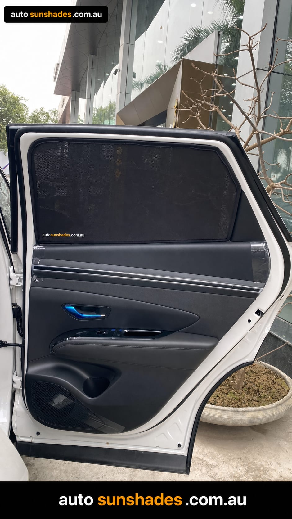 HYUNDAI TUCSON 2022-2025 custom-fit car window sun shades — photo 2
