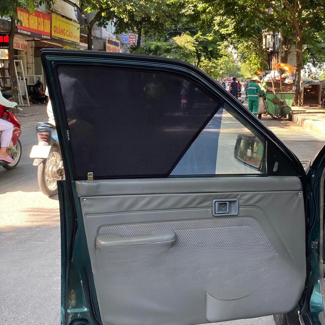 KIA CD5 PRIDE SEDAN custom-fit car window sun shades — photo 3