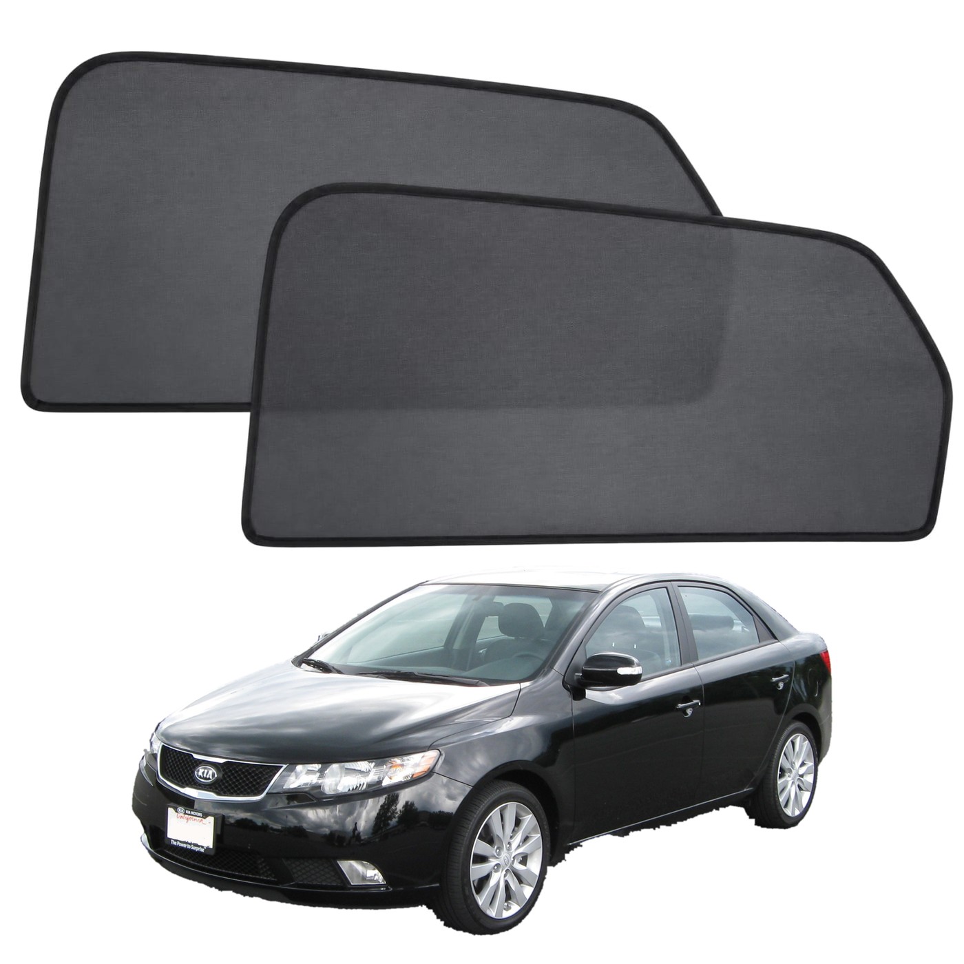 Sun shades for Kia Cerato TD Sedan 2008-2013