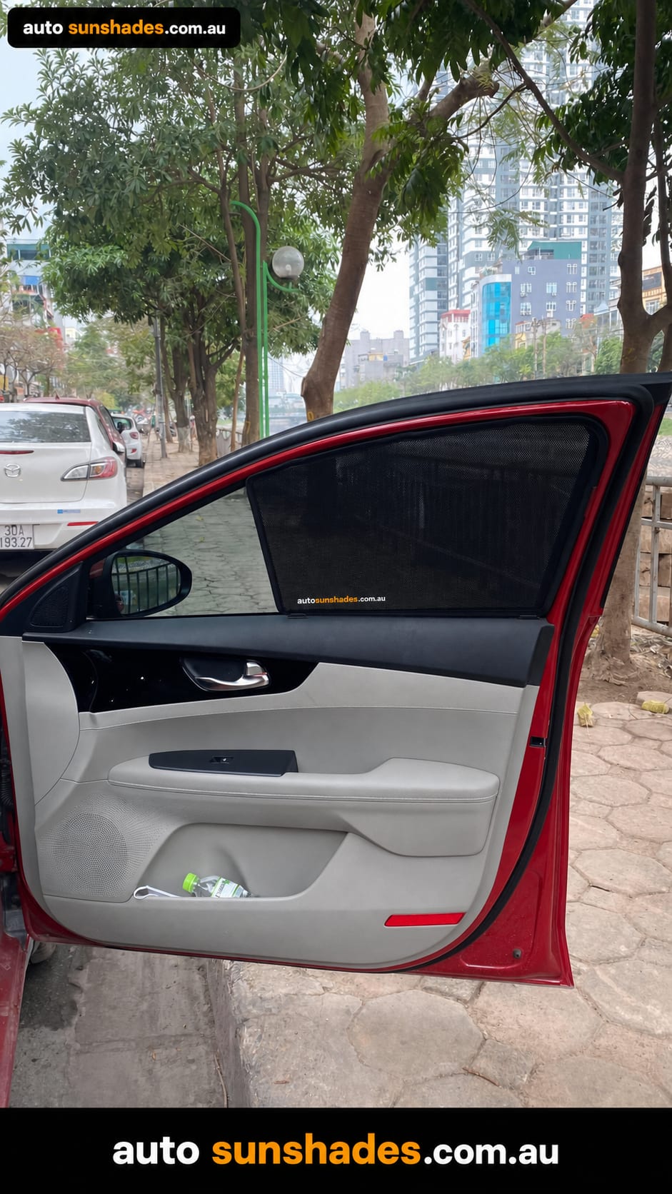KIA CERATO / K3 2019-2025 custom-fit car window sun shades — photo 6