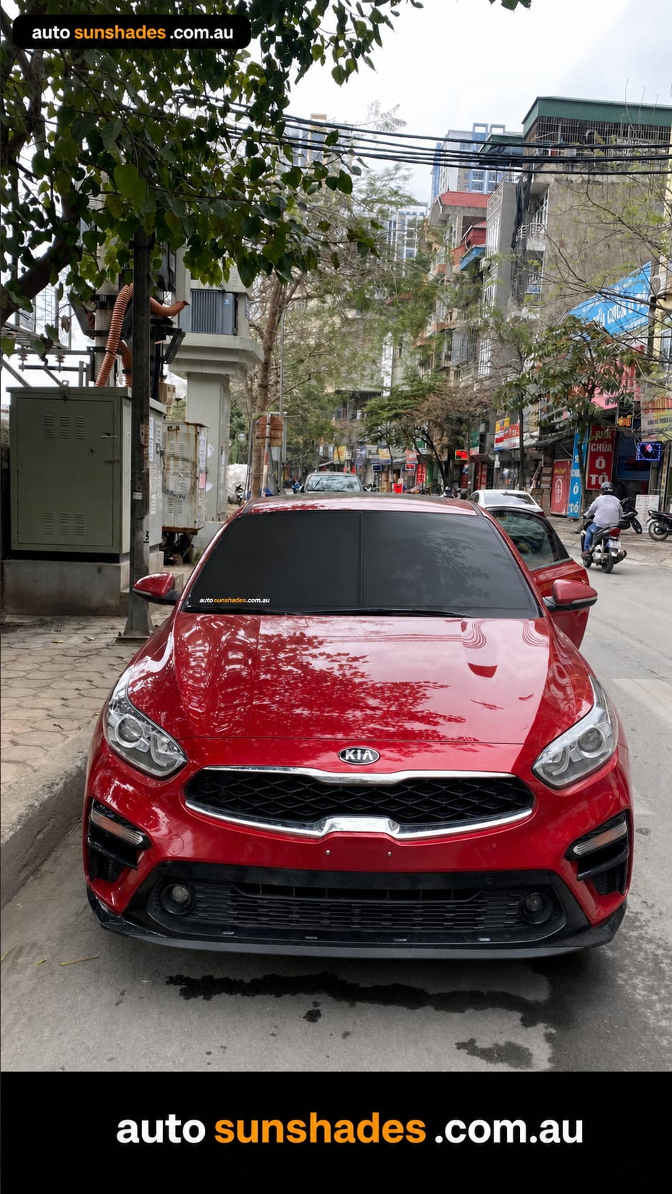 KIA CERATO / K3 2019-2025 custom-fit car window sun shades — photo 1