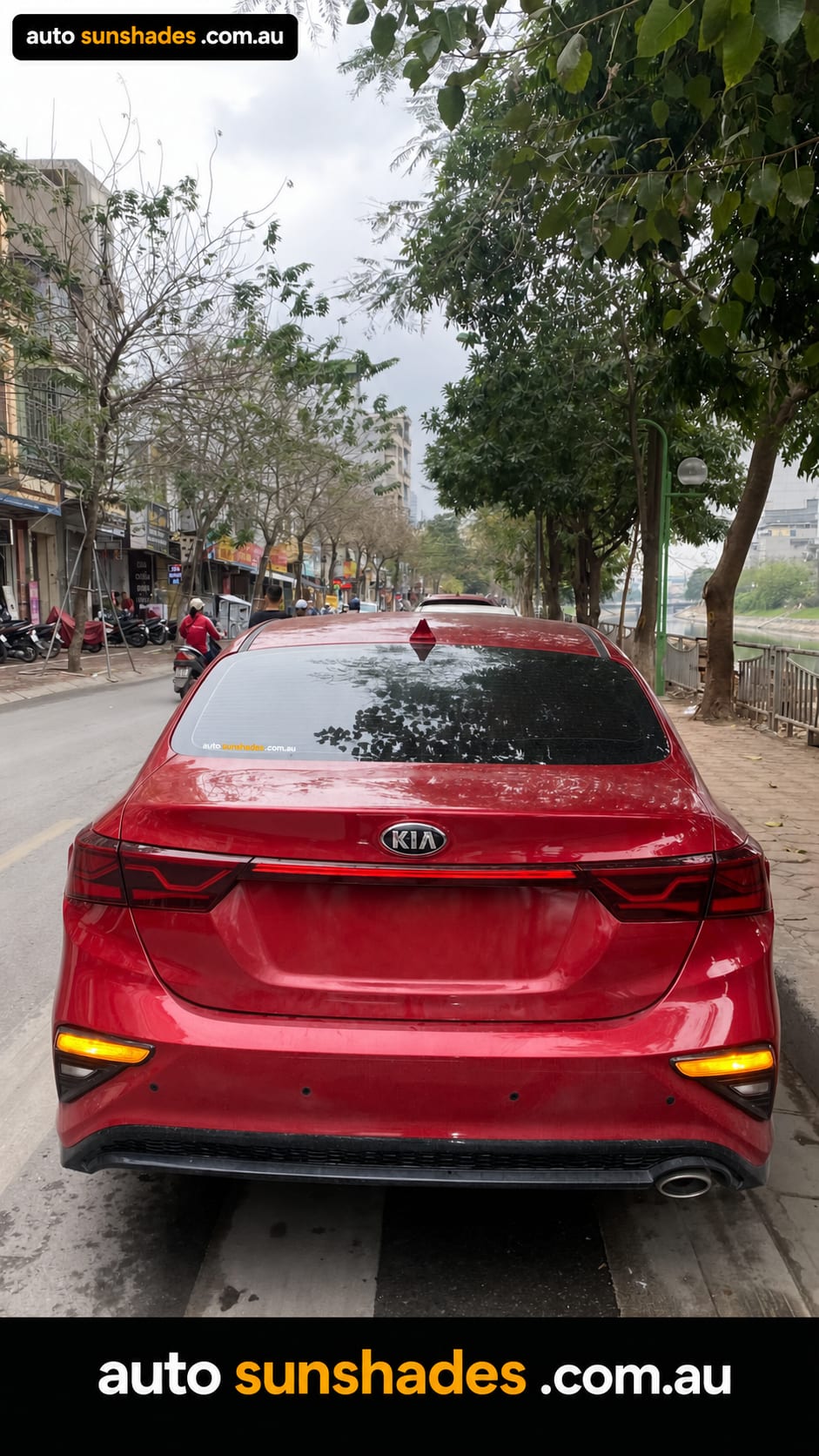 KIA CERATO / K3 2019-2025 custom-fit car window sun shades — photo 4