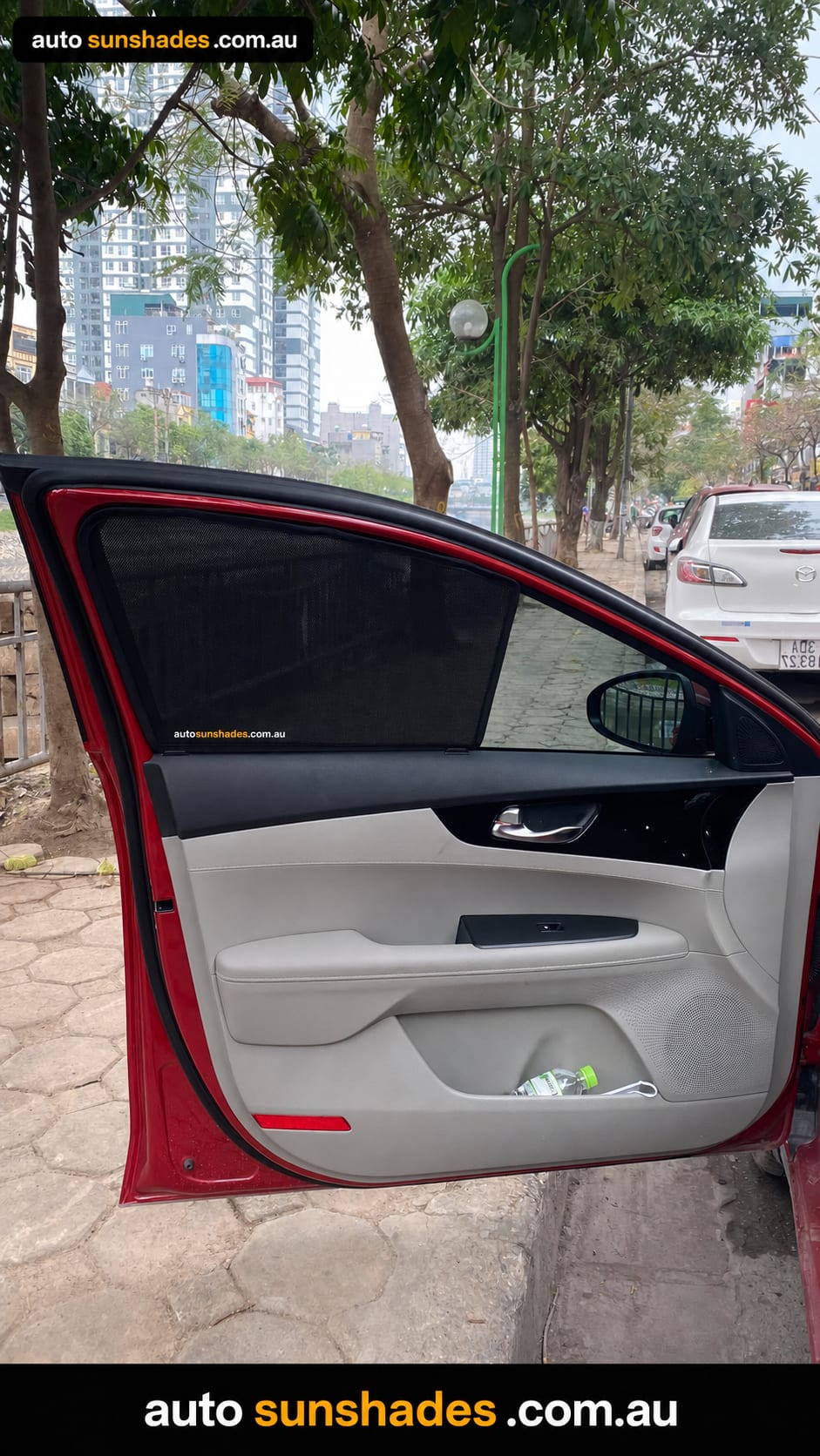 KIA CERATO / K3 2019-2025 custom-fit car window sun shades — photo 3