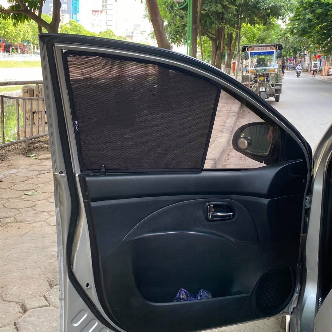 KIA PICANTO 2006-2010 custom-fit car window sun shades — photo 18