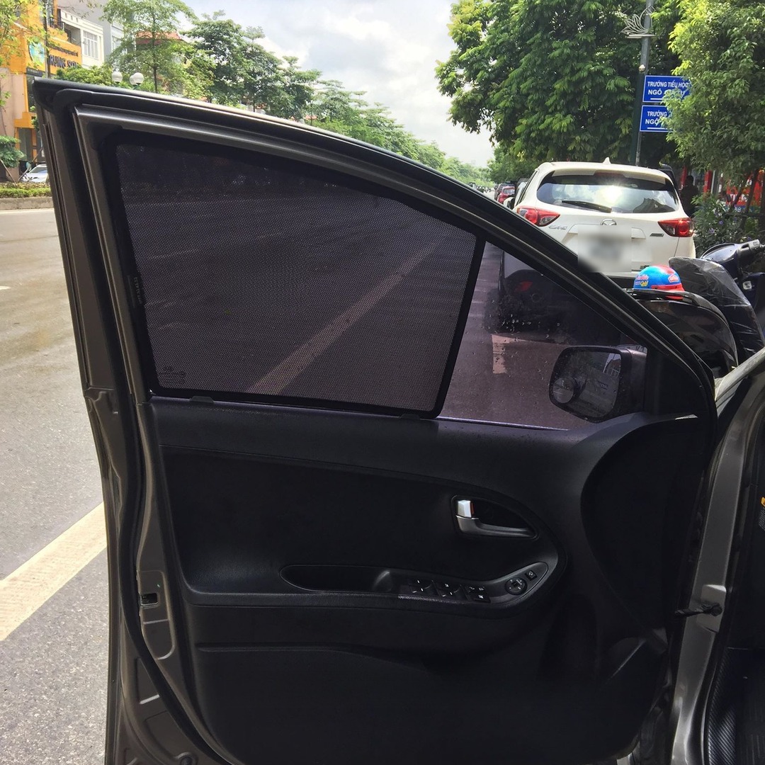 KIA PICANTO 2011-2020 custom-fit car window sun shades — photo 9