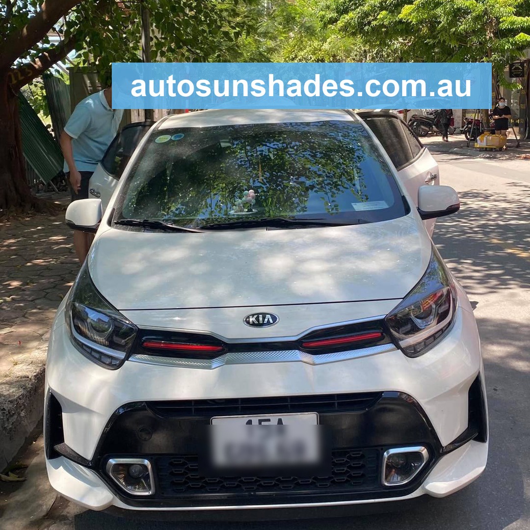 KIA PICANTO 2021-2025 custom-fit car window sun shades — photo 7
