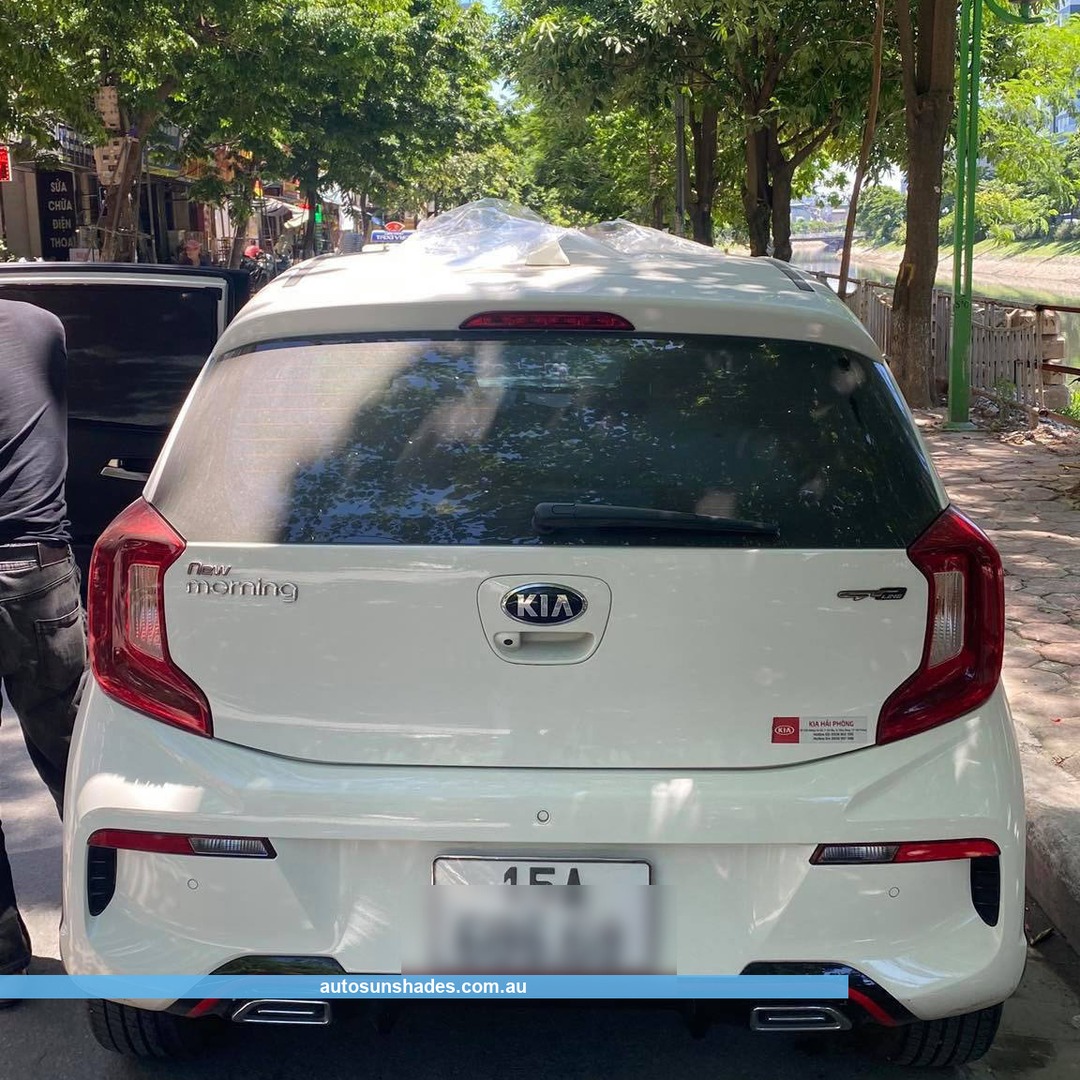 KIA PICANTO 2021-2025 custom-fit car window sun shades — photo 10