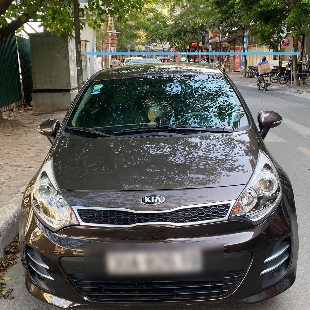 KIA RIO HATCHBACK custom-fit car window sun shades — photo 7