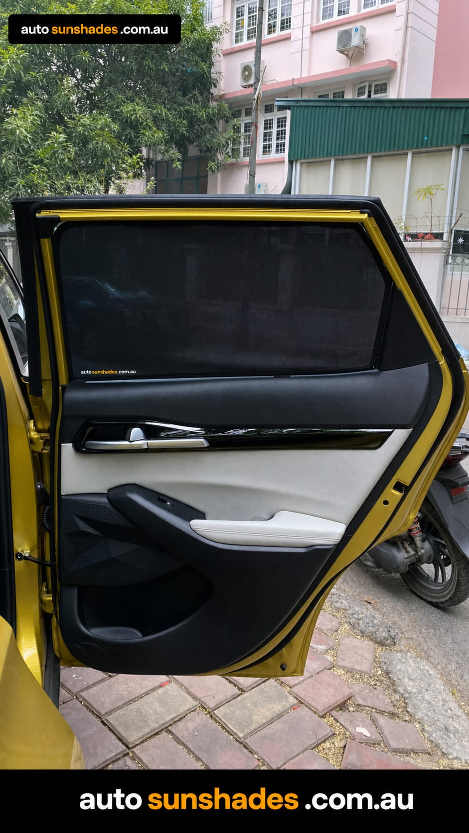 KIA SELTOS custom-fit car window sun shades — photo 2