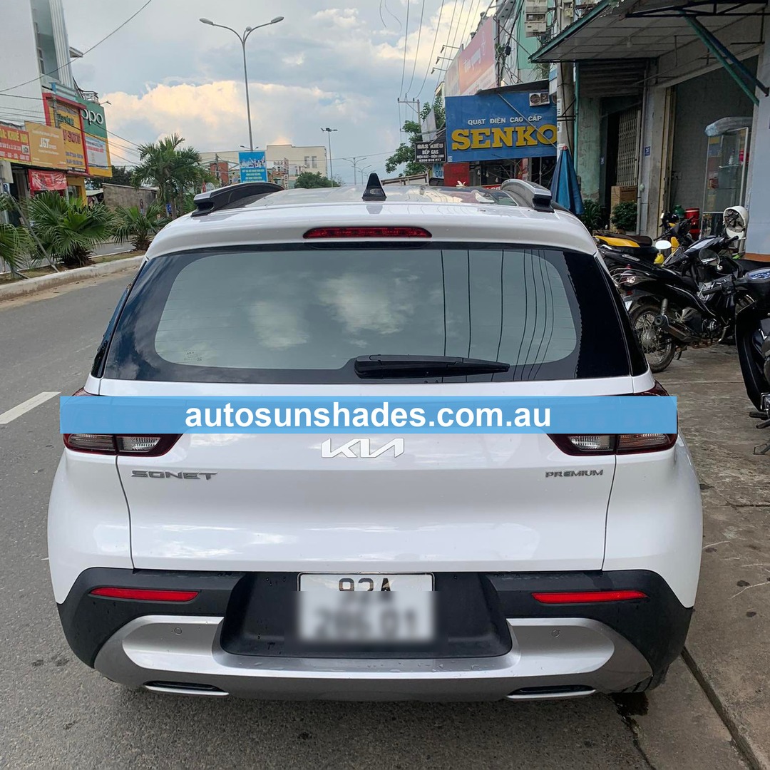 KIA SONET custom-fit car window sun shades — photo 10