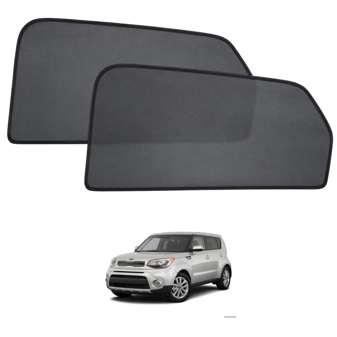 Sun shades for KIA SOUL 2009-2013