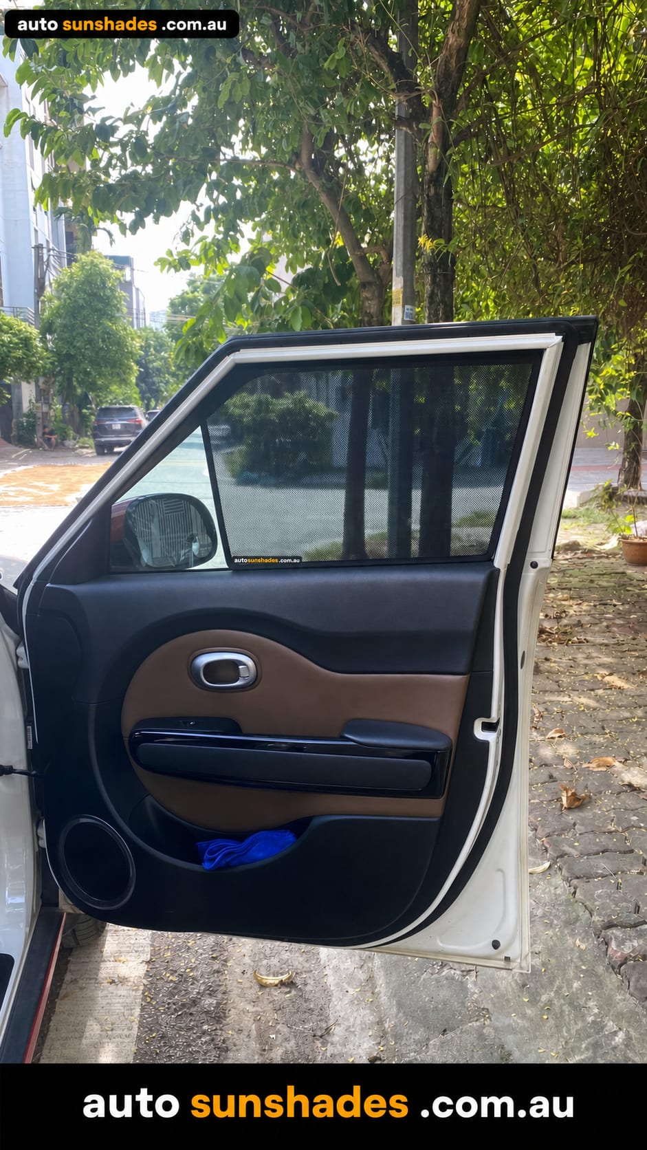KIA SOUL 2014-2019 custom-fit car window sun shades — photo 3