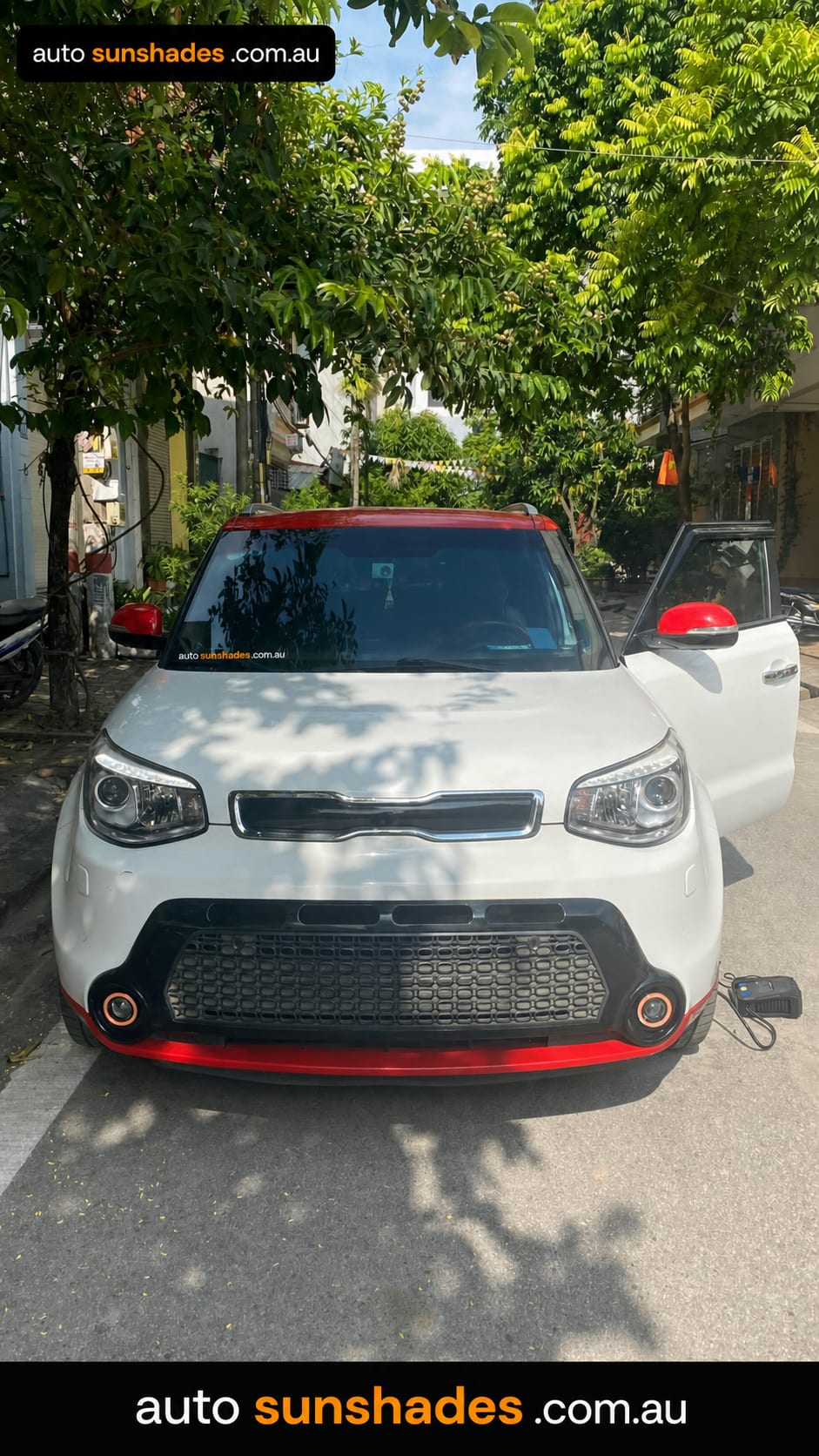 KIA SOUL 2014-2019 custom-fit car window sun shades — photo 1