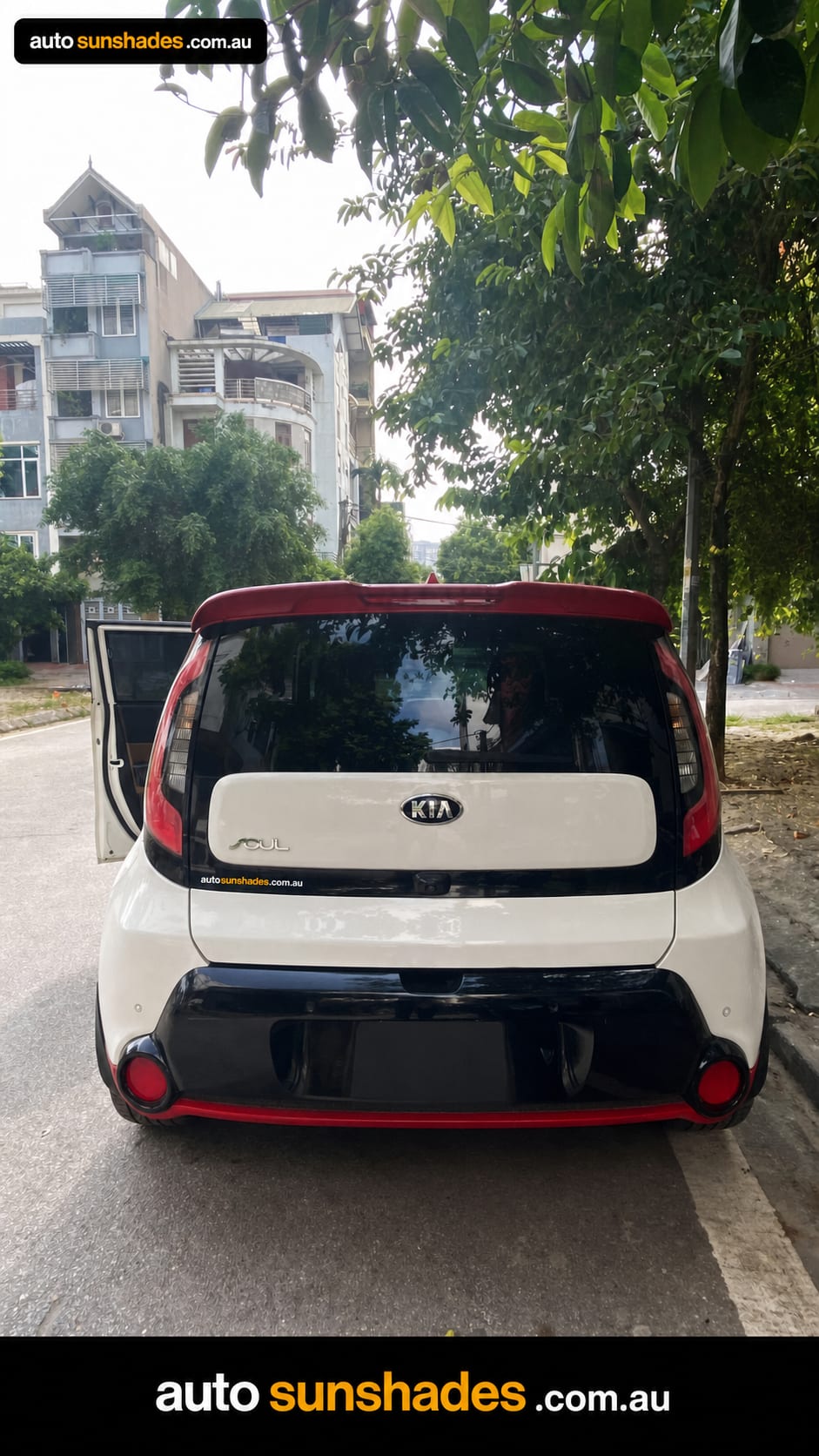 KIA SOUL 2014-2019 custom-fit car window sun shades — photo 4