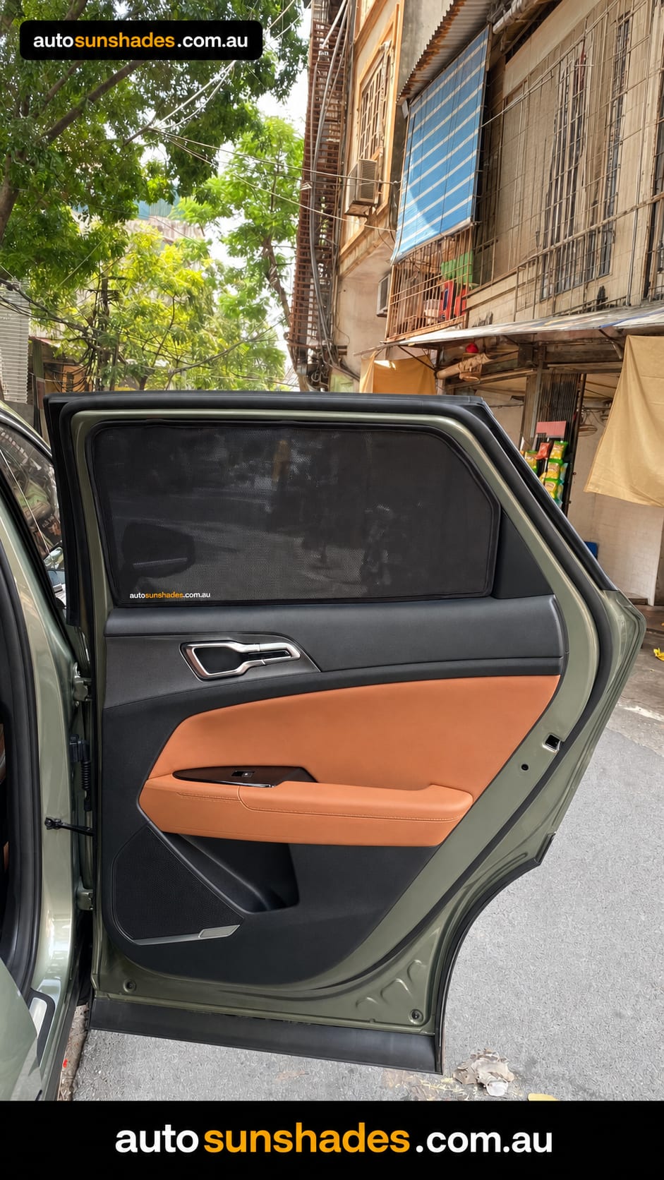 KIA SPORTAGE 2023-2025 custom-fit car window sun shades — photo 5