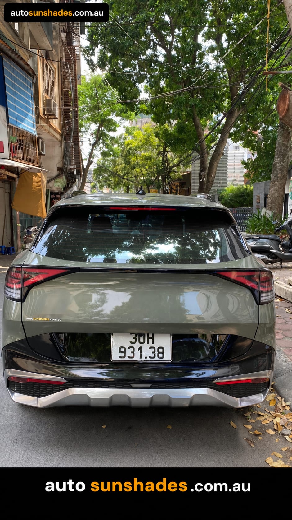 KIA SPORTAGE 2023-2025 custom-fit car window sun shades — photo 4