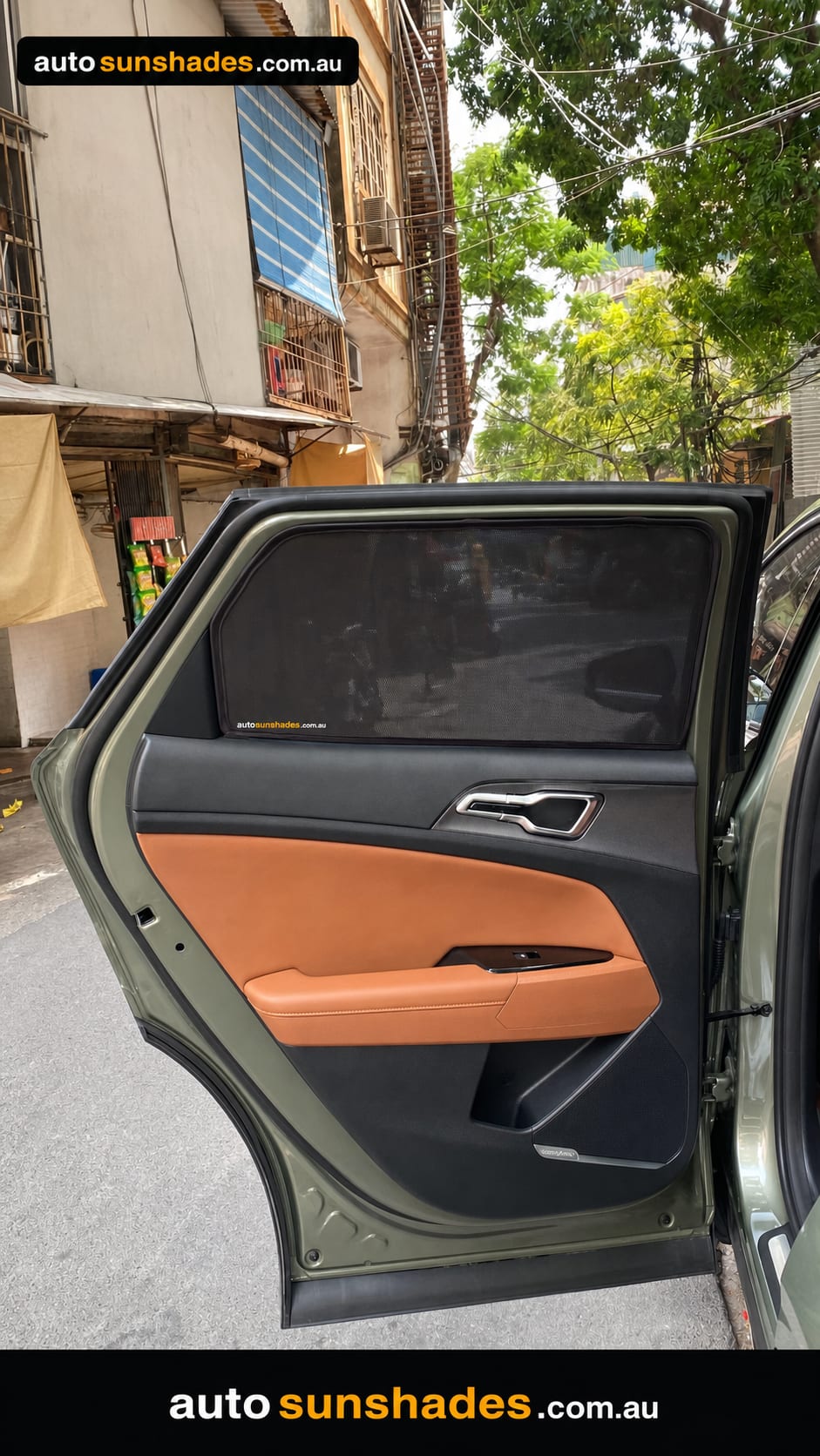 KIA SPORTAGE 2023-2025 custom-fit car window sun shades — photo 2