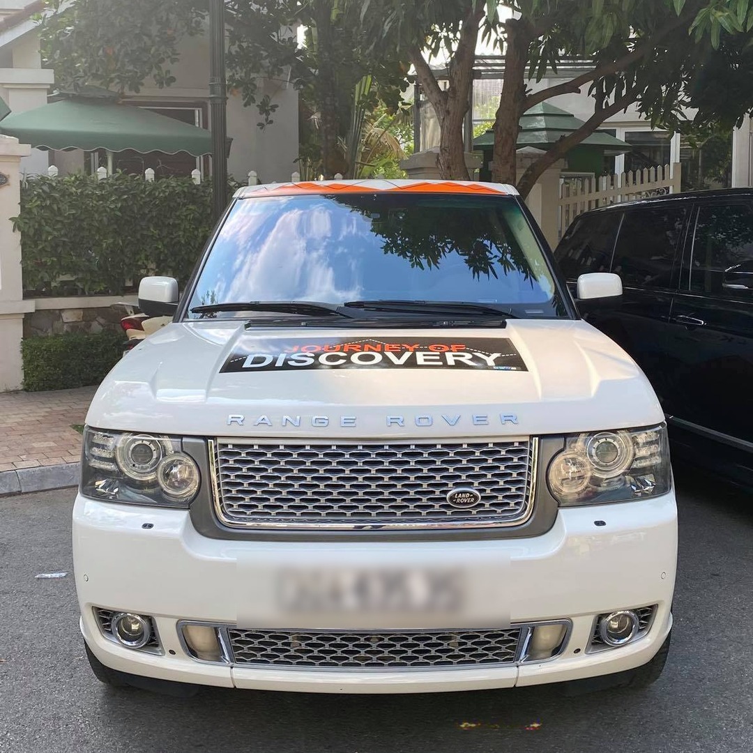 LAND ROVER RANGE ROVER SUPERCHARGED 2009-2015 custom-fit car window sun shades — photo 1