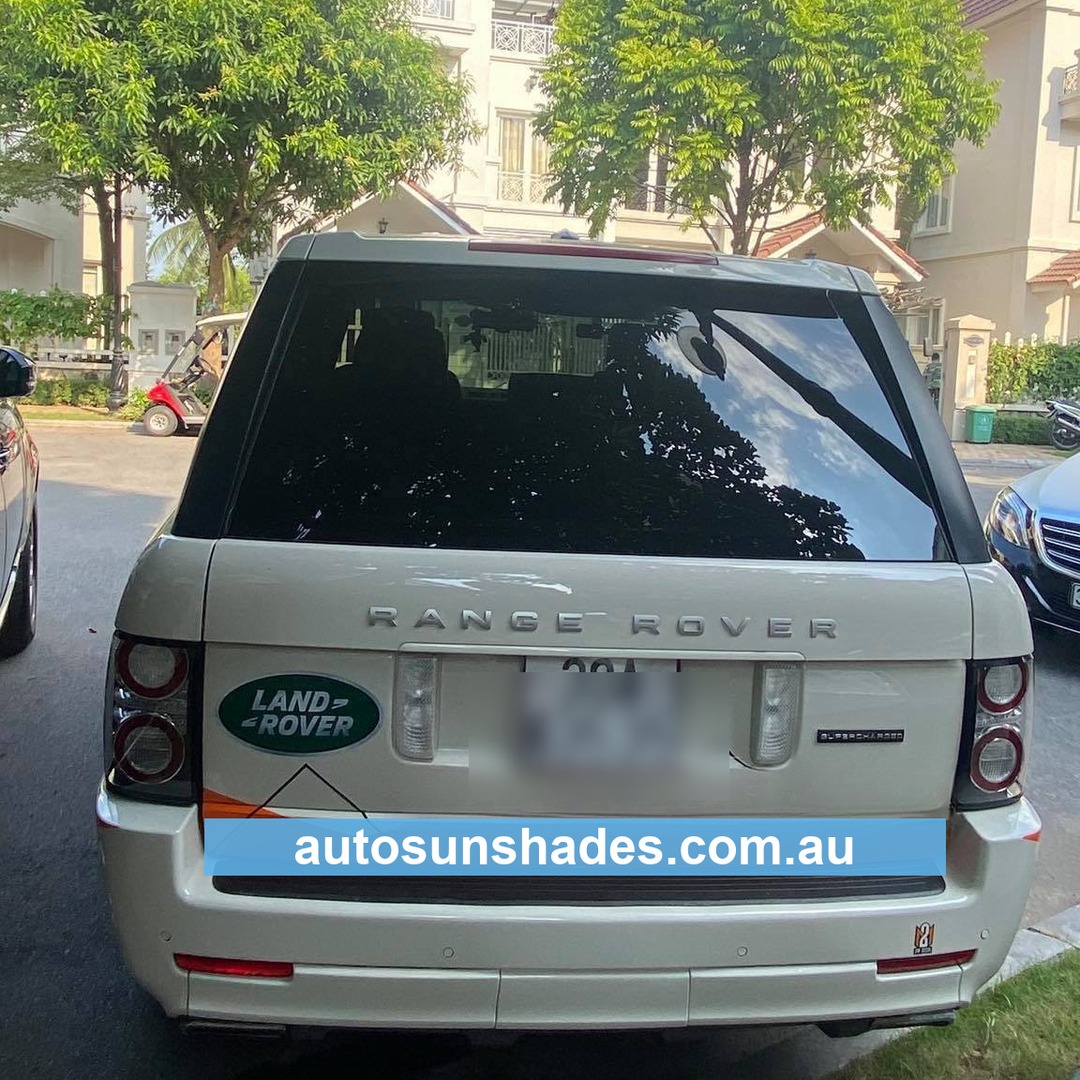 LAND ROVER RANGE ROVER SUPERCHARGED 2009-2015 custom-fit car window sun shades — photo 4