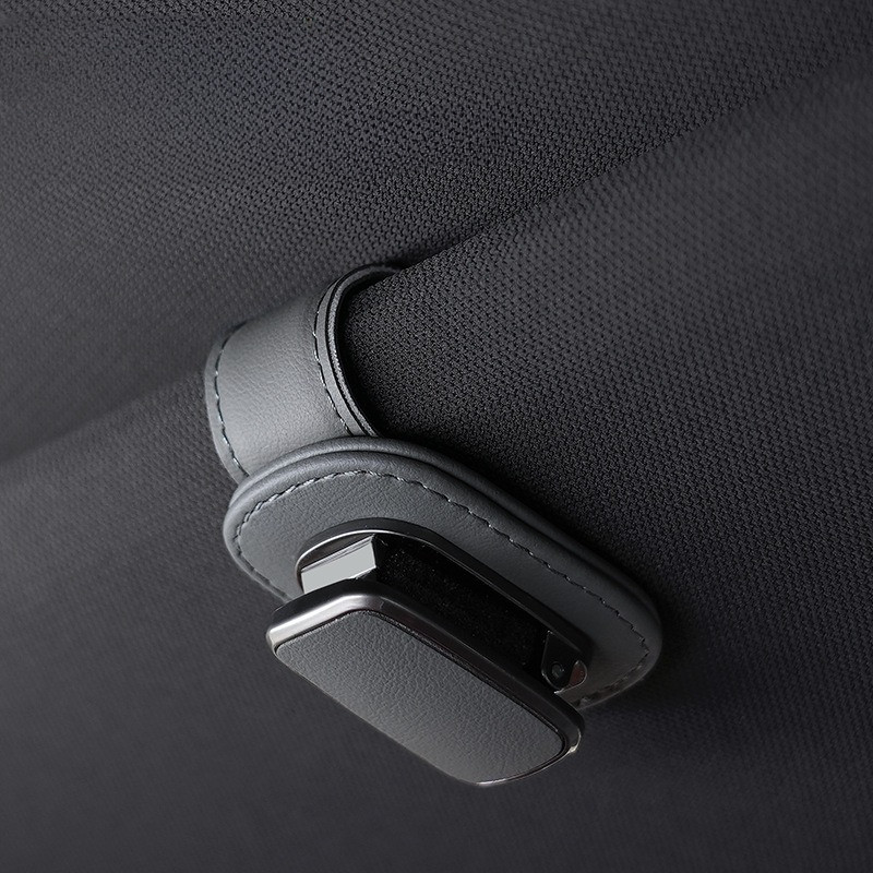 Leather Sunglasses Visor Clip — photo 10