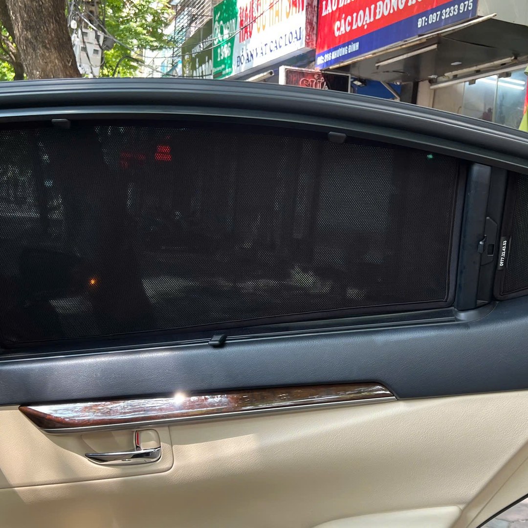 Lexus ES XV60 Sedan 2012-2018 car window sun shades — photo 4