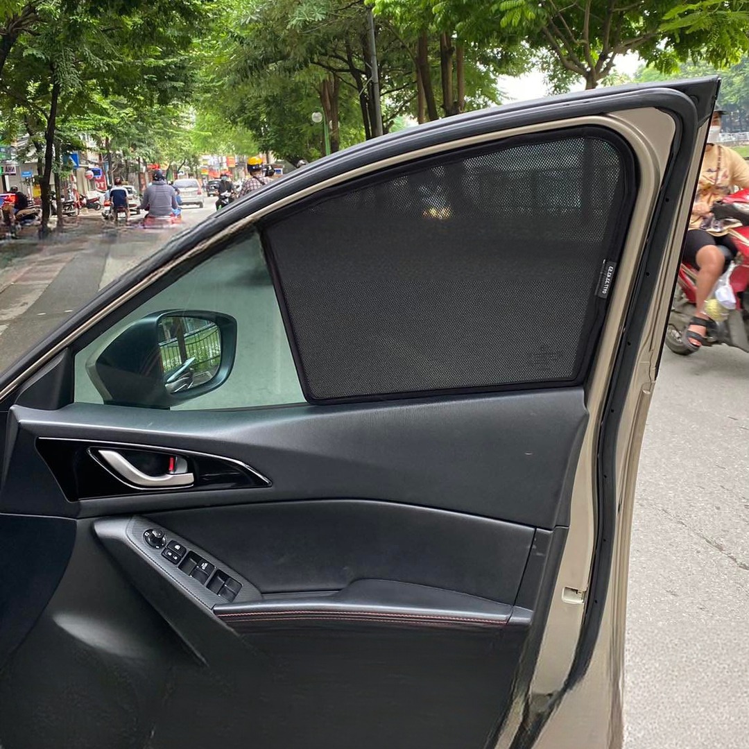 MAZDA 3 ALL NEW 2015-2019 custom-fit car window sun shades — photo 6