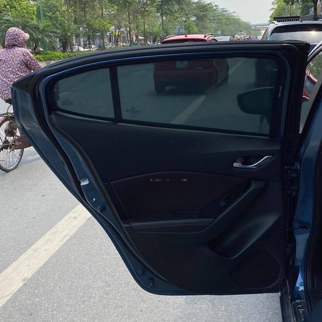 MAZDA 3 ALL NEW 2015-2019 custom-fit car window sun shades — photo 14