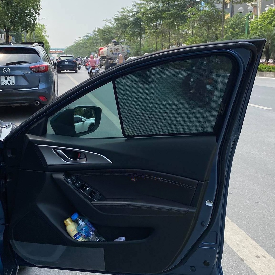 MAZDA 3 ALL NEW 2015-2019 custom-fit car window sun shades — photo 18