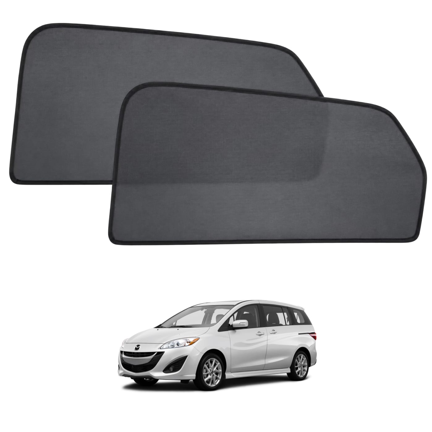Sun shades for MAZDA 3 PREMACY