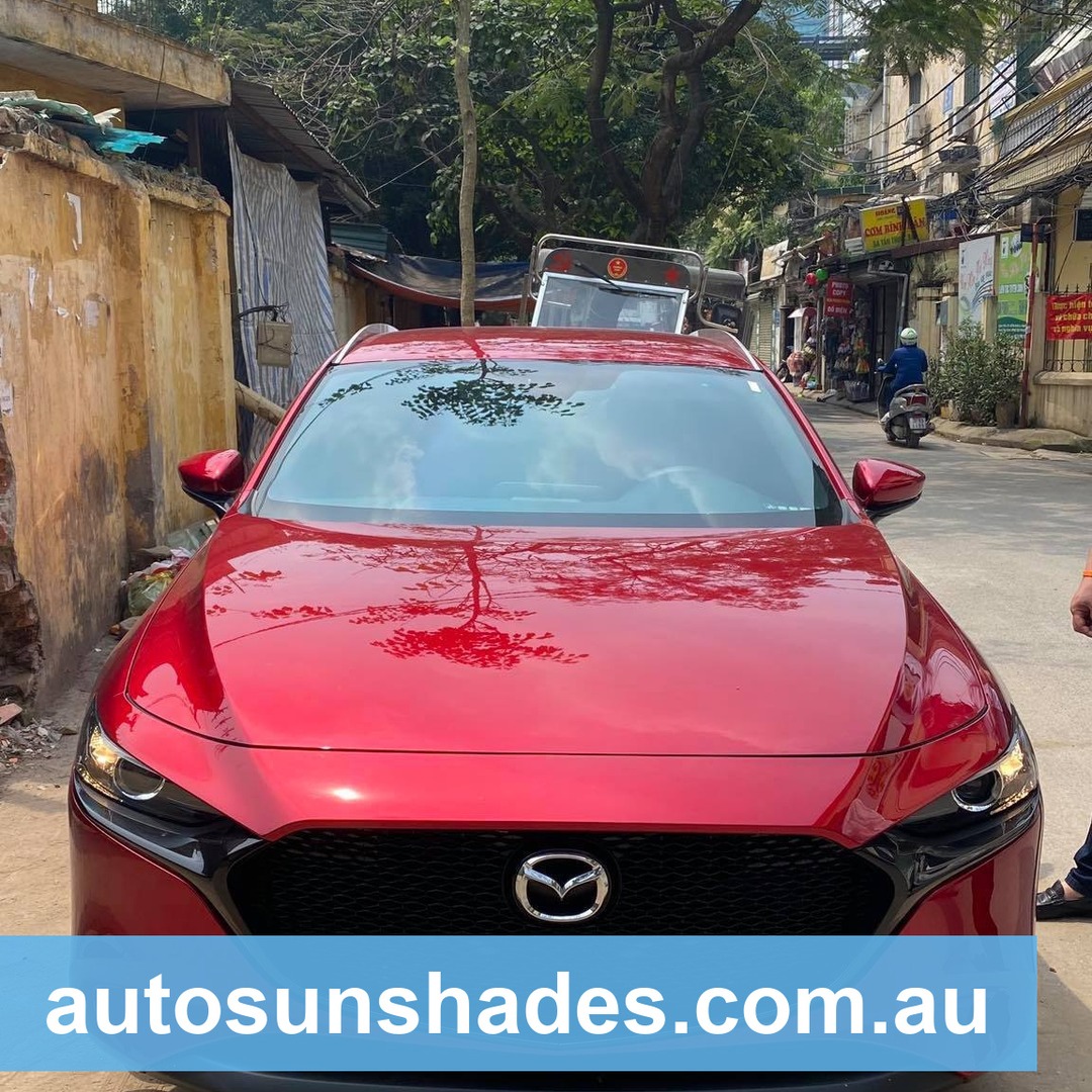 MAZDA 3 SPORT 2021-2025 custom-fit car window sun shades — photo 7