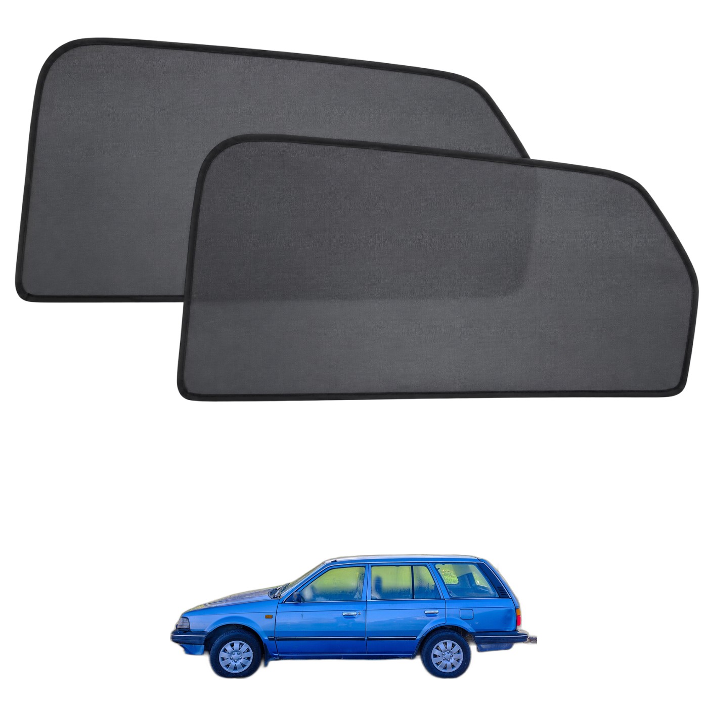 Sun shades for MAZDA 323 1997