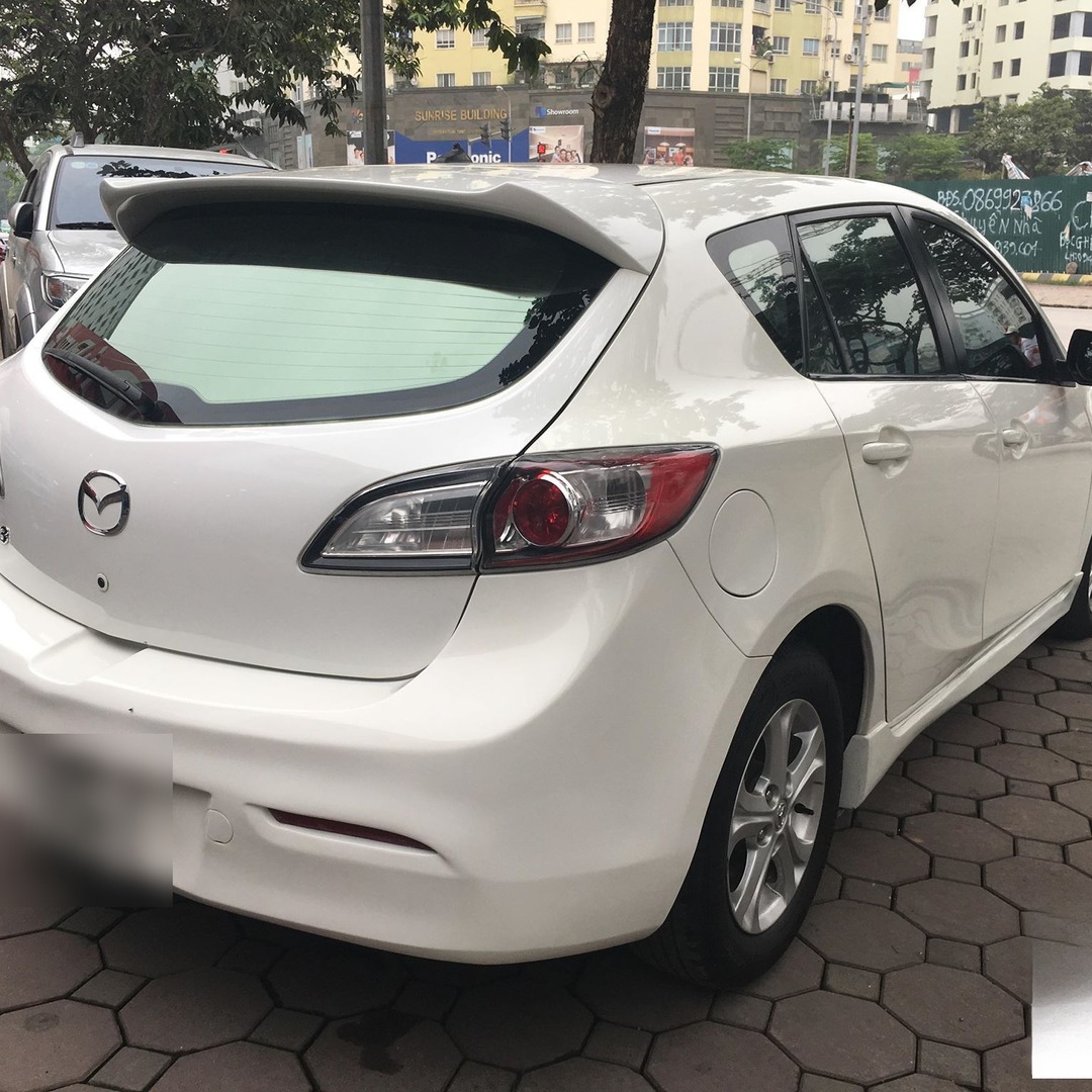 MAZDA 3S HATCHBACK (Smile Facelift) 2009-2014 custom-fit car window sun shades — photo 4