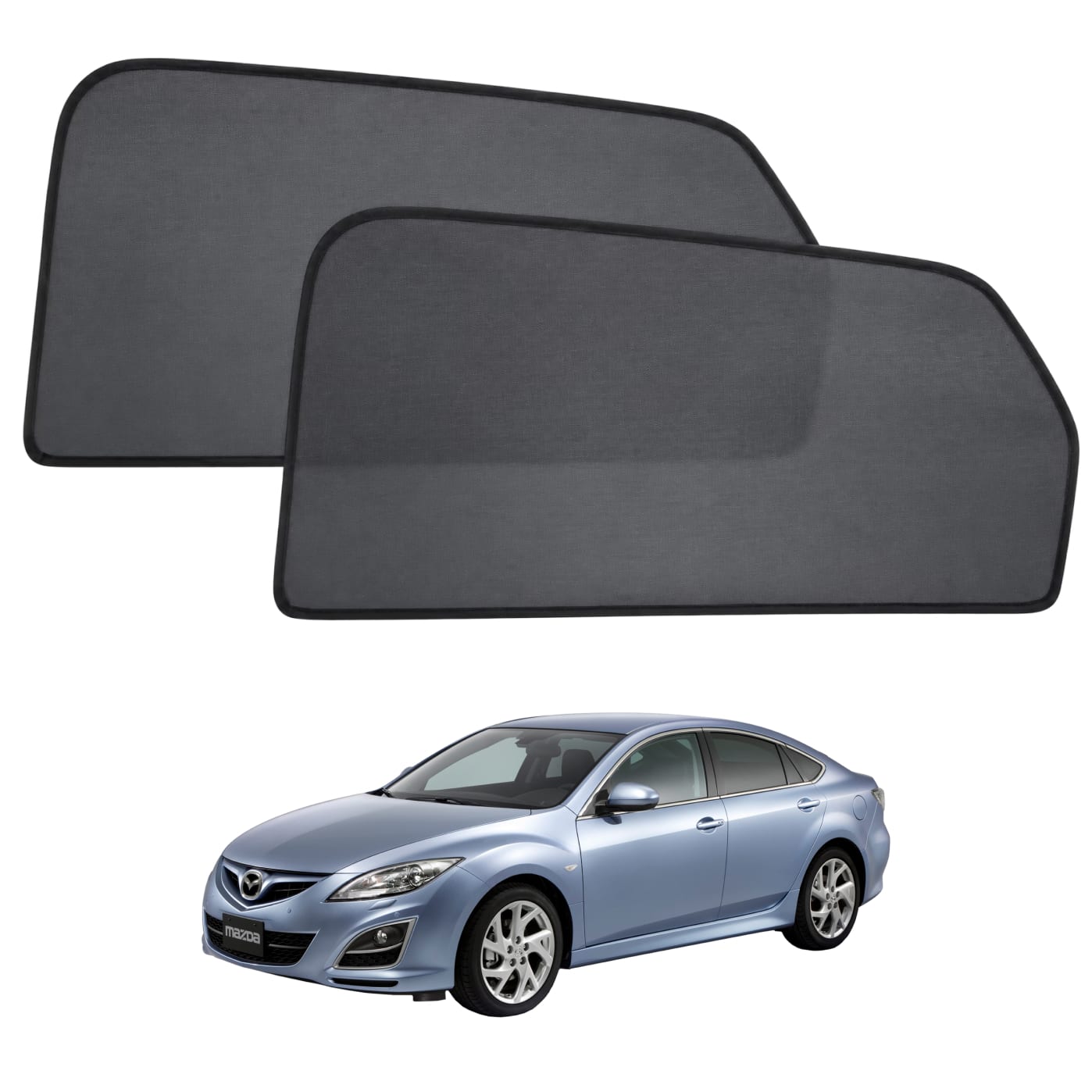 Sun shades for MAZDA 3S (Smile Facelift) 2009-2014