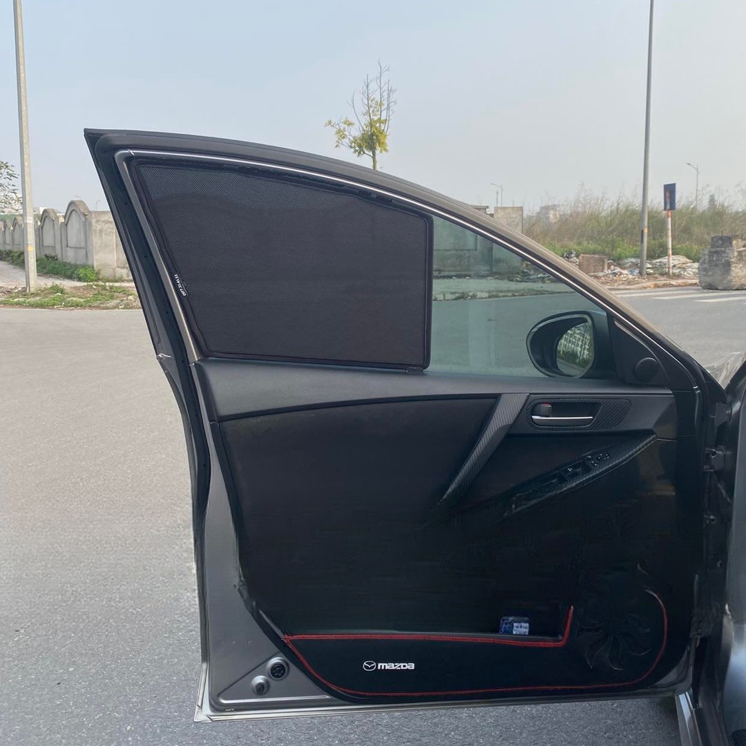 MAZDA 3S (Smile Facelift) 2009-2014 custom-fit car window sun shades — photo 2