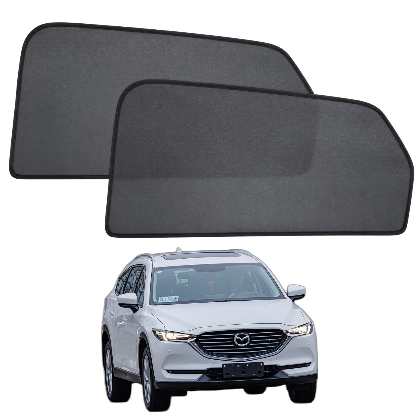 Sun shades for MAZDA CX-8