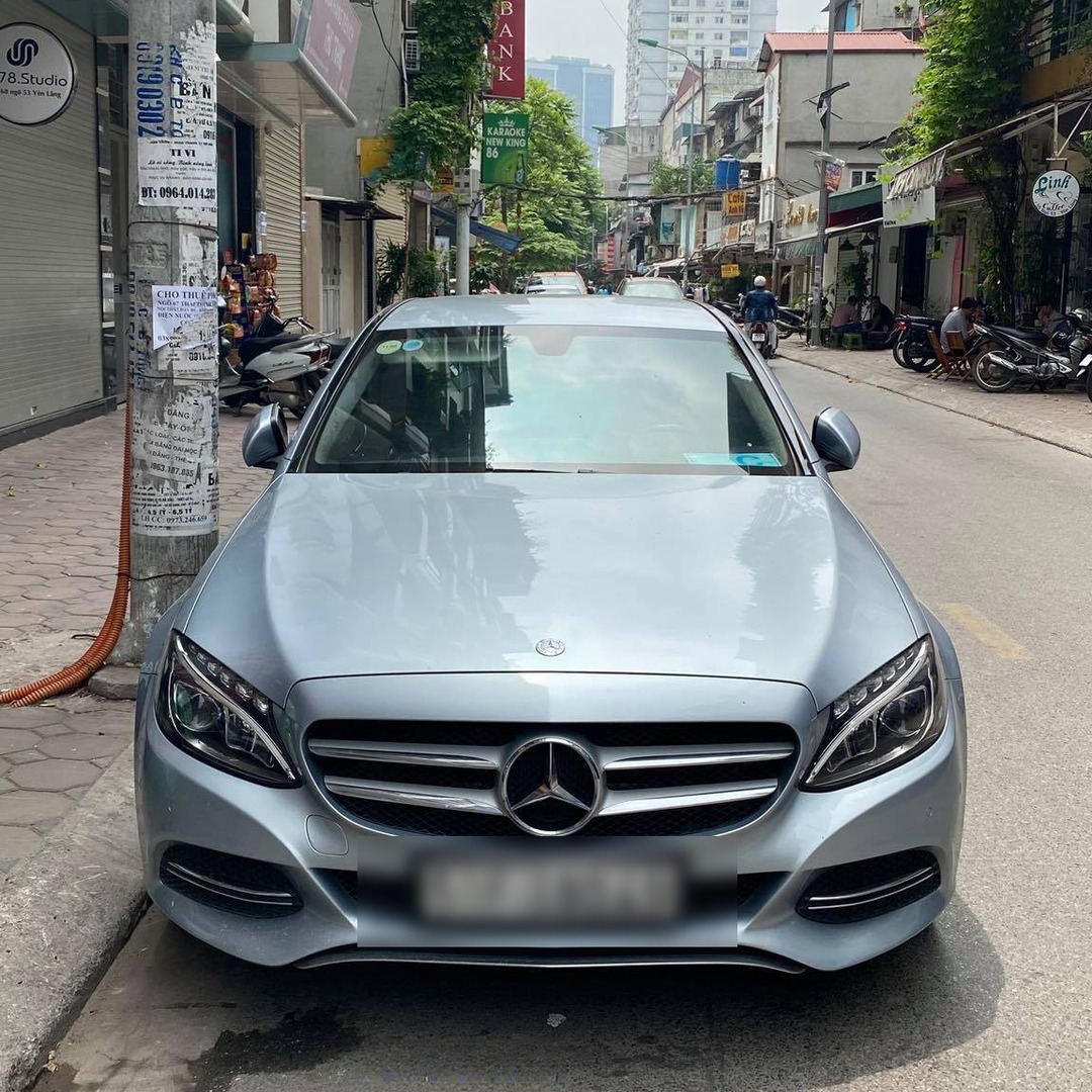 MERCEDES C200 2016-2021 custom-fit car window sun shades — photo 7