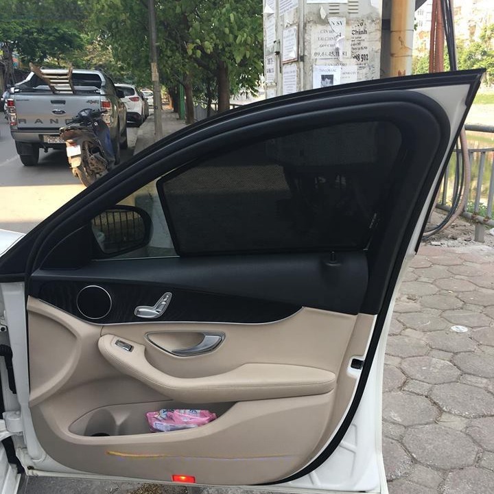MERCEDES E200 2016-2022 custom-fit car window sun shades — photo 20